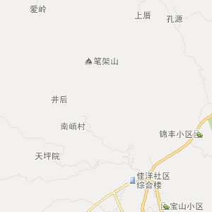 宁德市屏南县地图