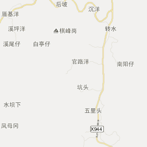 宁德市寿宁县历史地图