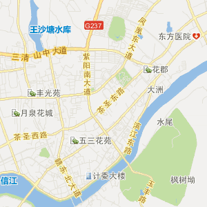 上饶市信州区地图