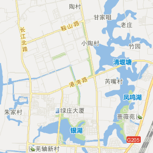 芜湖市鸠江区地理地图