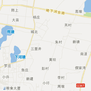 马鞍山市和县行政地图