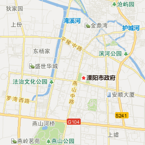 常州市溧阳市地图