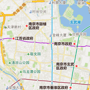 南京市玄武区地图