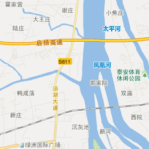 扬州市江都区地图