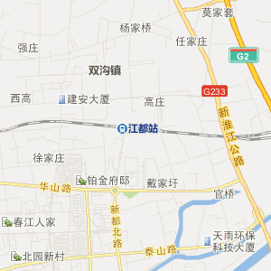 扬州市江都区地图