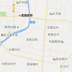 日照市莒县地图