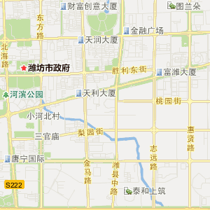 潍坊公交_52路_潍坊公交_52路_潍坊52路公交车线路图