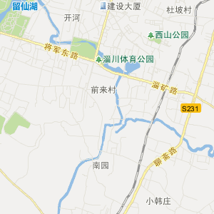 淄博233路上行公交线路