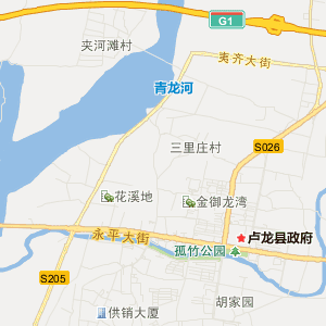 秦皇岛市卢龙县地理地图