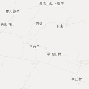 赤峰市喀喇沁旗地图