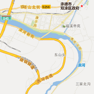 承德市双滦区历史地图