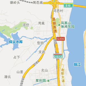 温州市鹿城区地图