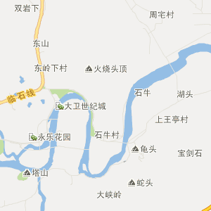 台州市仙居县地理地图