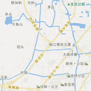 台州市路桥区地图