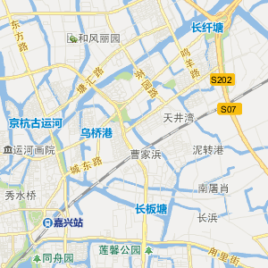 嘉兴市秀洲区历史地图