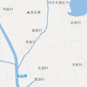 威海市乳山市行政地图