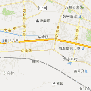 威海市环翠区历史地图