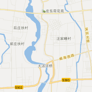 青岛市莱西市地理地图