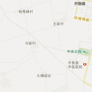 通辽市开鲁县地图