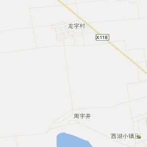 松原市乾安县行政地图