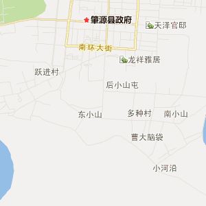 大庆市肇源县历史地图