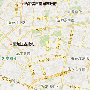 哈尔滨市香坊区地图