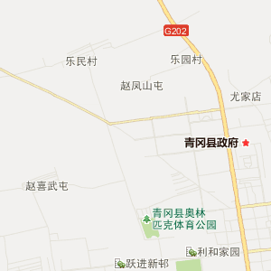 绥化市青冈县地图