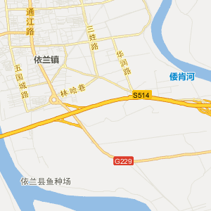 哈尔滨市依兰县行政地图