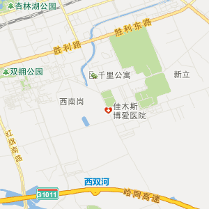 佳木斯市东风区地图