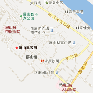 屏山县大乘镇地图图片
