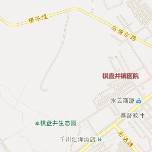 棋盘井镇地图图片