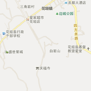 花垣县行政区域图图片
