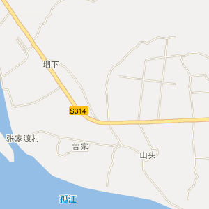 临海张家渡地图图片