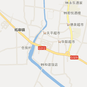 巢湖市柘皋镇地图图片