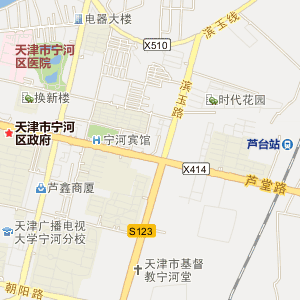 天津芦台地图图片