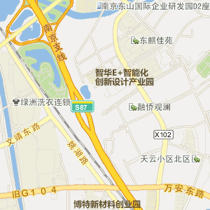 南京三江学院地图图片