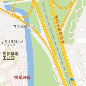 华苑站地铁地图