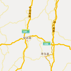 韶关翁源县地图