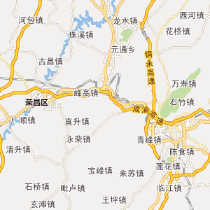 富顺乡镇区域地图图片
