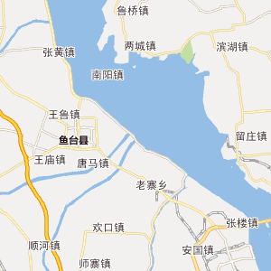 济宁鱼台县地图