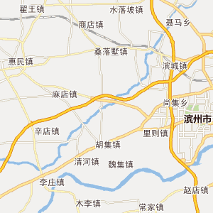 德州平原縣地圖