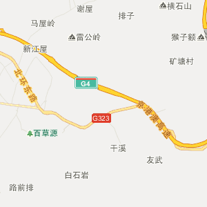韶关翁源县地图