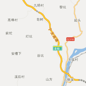 南平松溪县地图