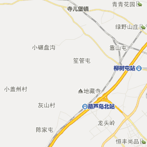 绥中县城区地图图片