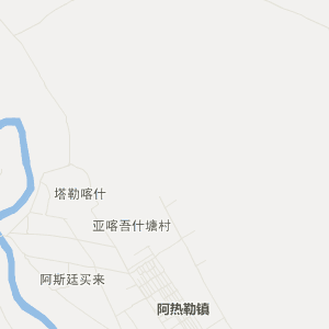 且末县乡镇地图图片