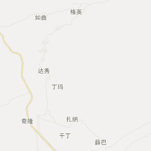 山南市曲松县地图