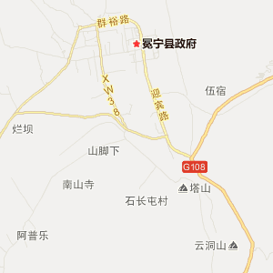 冕宁县各乡镇村地图图片