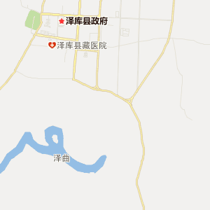 黄南藏族自治州泽库县地图