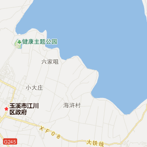 江川区大街地图图片