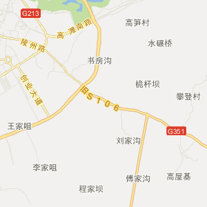 仁寿县谢安镇地图图片